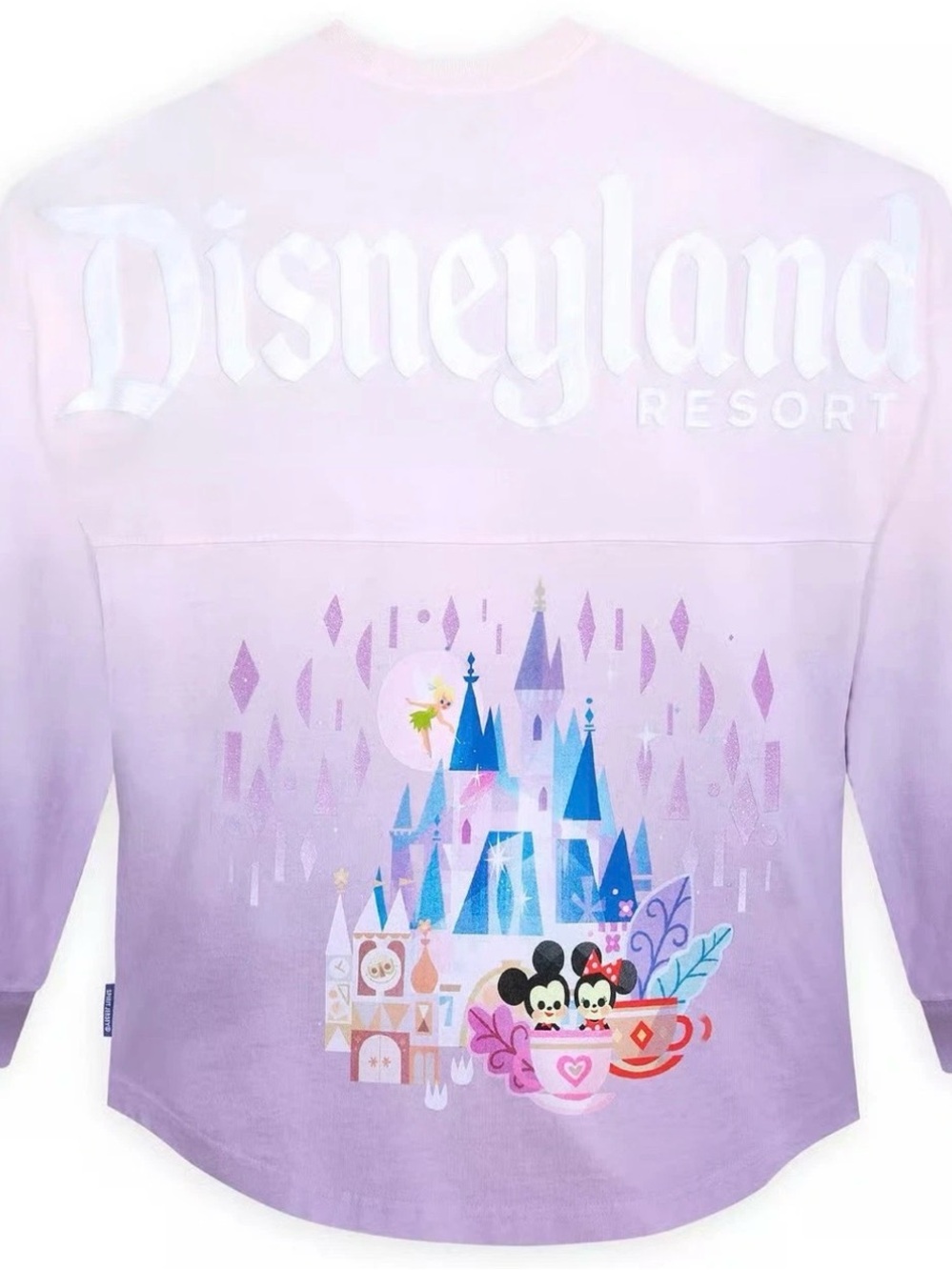 Disneyland NWT Medium M Teacups Joey Chou Spirit Jersey Mickey Castle Adult NEW